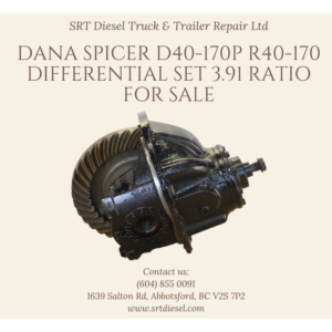 DANA SPICER D40-170P R40-170 DIFFERENTIAL SET 3.91 RATIO FOR SALE - SRT DIESEL ABBOTSFORD