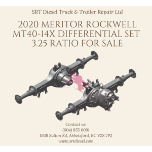 2020 MERITOR ROCKWELL MT40-14X DIFFERENTIAL SET 3.25 RATIO FOR SALE - SRT DIESEL ABBOTSFORD