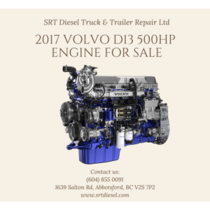 2017 VOLVO D13 500HP ENGINE FOR SALE - SRT DIESEL ABBOTSFORD