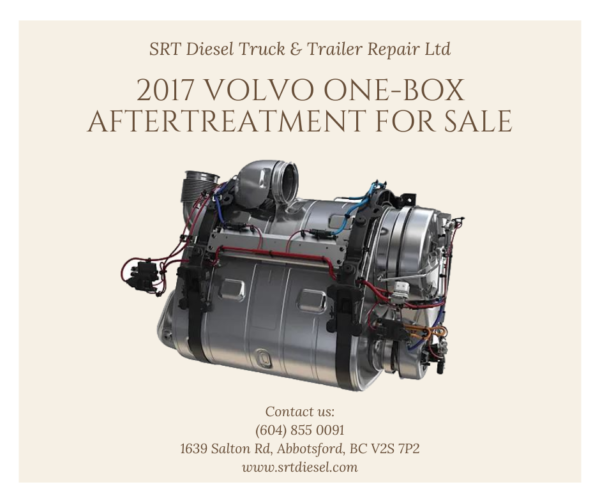 2017 VOLVO ONE-BOX AFTERTREATMENT FOR SALE - SRT DIESEL ABBOTSFORD