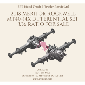 2018 MERITOR ROCKWELL MT40-14X DIFFERENTIAL SET 3.36 RATIO FOR SALE - SRT DIESEL ABBOTSFORD