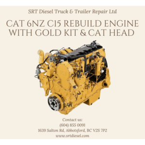 2002 CAT 6NZ C15 REBUILD ENGINE WITH GOLD KIT & CAT HEAD FOR SALE - SRT DIESEL ABBOTSFORD