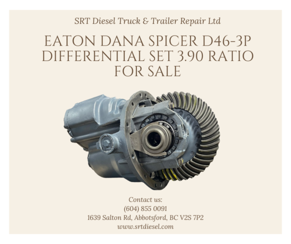 EATON DANA SPICER D46-3P DIFFERENTIAL SET 3.90 RATIO FOR SALE - SRT DIESEL ABBOTSFORD