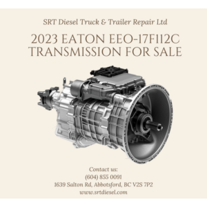 2023 Eaton Fuller Endurant HD 12 Speed Overdrive EEO-17F112C Transmission for sale near Abbotsford at SRT Diesel. Paccar PO-17F112C, EATON EEO17F112C