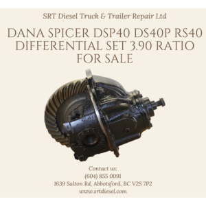Dana Spicer DSP40 DS40P RS40 Differential Set 3.90 Ratio for sale near Abbotsford at SRT Diesel. Used Mercedes, Alliance, Meritor, Rockwell, Eaton near me.